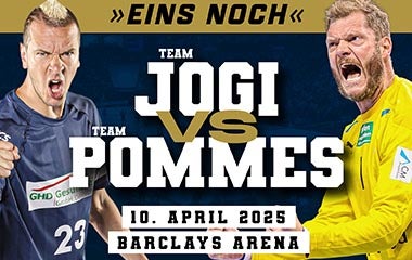 Mehr Informationen zu EINS NOCH - Team Jogi vs. Team Pommes